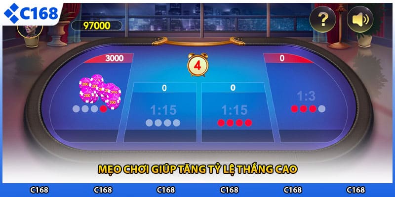 Mẹo chơi giúp tăng tỷ lệ thắng cao