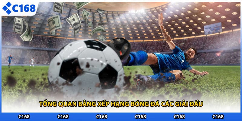 Tổng quan bảng xếp hạng bóng đá các giải đấu