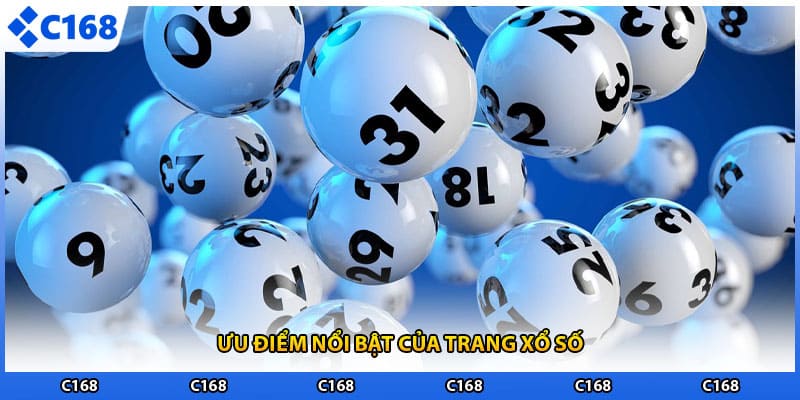 Ưu điểm nổi bật của trang xổ số